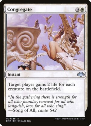 Congregate<br /><span class="collector-number">Collector No. 4</span>