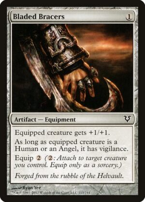 Bladed Bracers<br /><span class="collector-number">Collector No. 213</span>