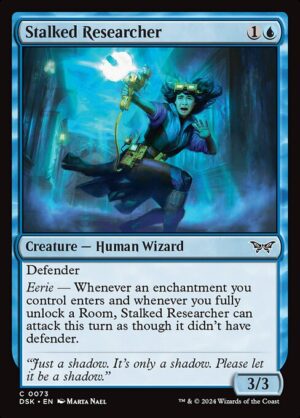 Stalked Researcher - Foil<br /><span class="collector-number">Collector No. 73</span>
