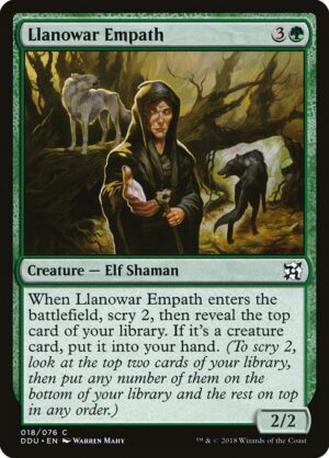 Llanowar Empath<br /><span class="collector-number">Collector No. 18</span>