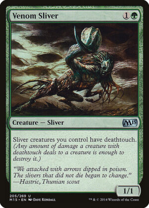 Venom Sliver<br /><span class="collector-number">Collector No. 205</span>