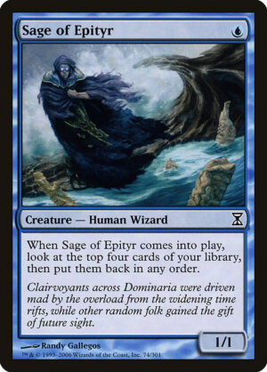 Sage of Epityr<br /><span class="collector-number">Collector No. 74</span>