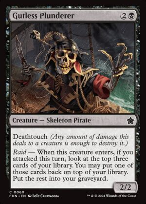 Gutless Plunderer<br /><span class="collector-number">Collector No. 60</span>