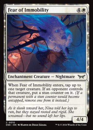 Fear of Immobility<br /><span class="collector-number">Collector No. 10</span>