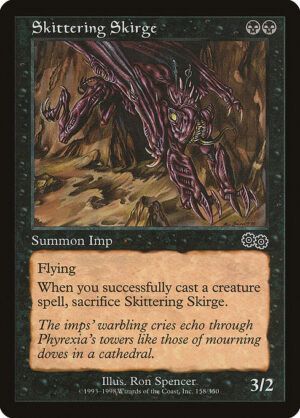 Skittering Skirge<br /><span class="collector-number">Collector No. 158</span>