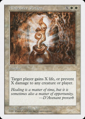 Alabaster Potion<br /><span class="collector-number">Collector No. 3</span>