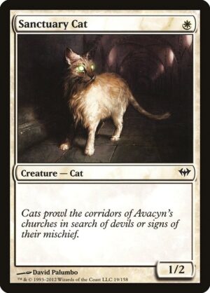 Sanctuary Cat<br /><span class="collector-number">Collector No. 19</span>