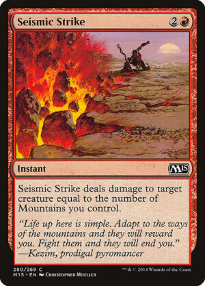 Seismic Strike<br /><span class="collector-number">Collector No. 280</span>