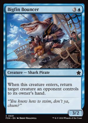 Bigfin Bouncer - Foil<br /><span class="collector-number">Collector No. 31</span>