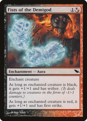 Fists of the Demigod<br /><span class="collector-number">Collector No. 187</span>