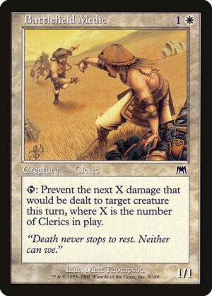 Battlefield Medic<br /><span class="collector-number">Collector No. 9</span>