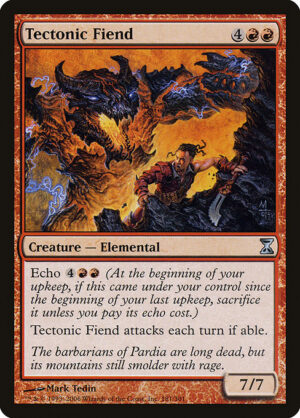 Tectonic Fiend<br /><span class="collector-number">Collector No. 181</span>