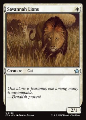 Savannah Lions<br /><span class="collector-number">Collector No. 146</span>