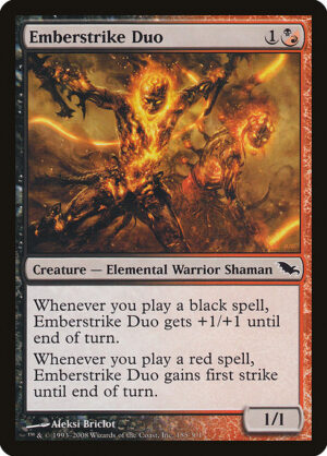 Emberstrike Duo<br /><span class="collector-number">Collector No. 185</span>