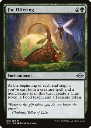 Fae Offering<br /><span class="collector-number">Collector No. 158</span>