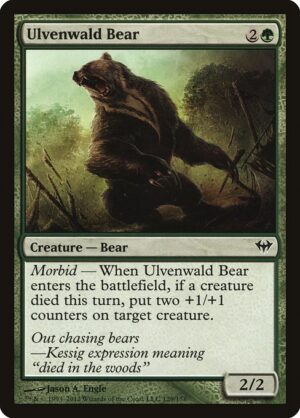 Ulvenwald Bear<br /><span class="collector-number">Collector No. 129</span>