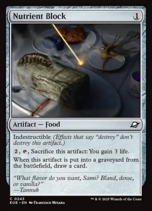 Nutrient Block - Foil<br /><span class="collector-number">Collector No. 243</span>