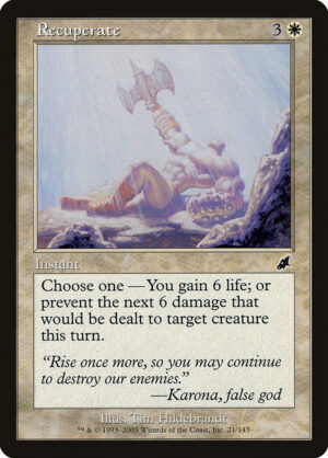 Recuperate<br /><span class="collector-number">Collector No. 21</span>