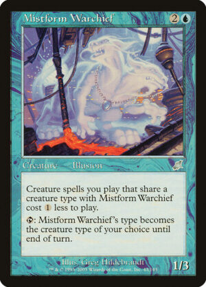 Mistform Warchief<br /><span class="collector-number">Collector No. 43</span>