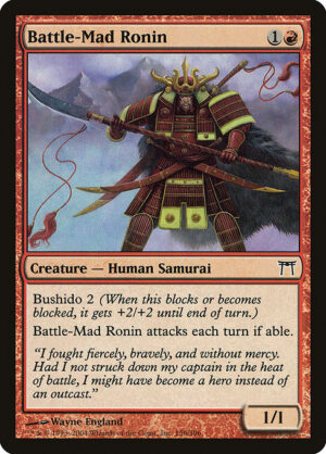 Battle-Mad Ronin<br /><span class="collector-number">Collector No. 156</span>