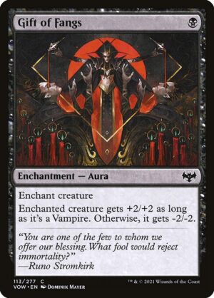 Gift of Fangs<br /><span class="collector-number">Collector No. 113</span>
