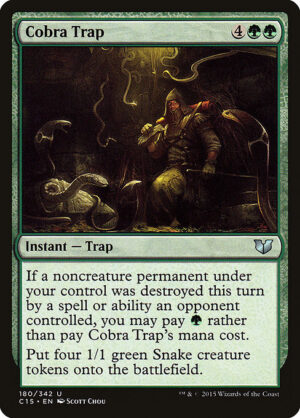Cobra Trap<br /><span class="collector-number">Collector No. 180</span>
