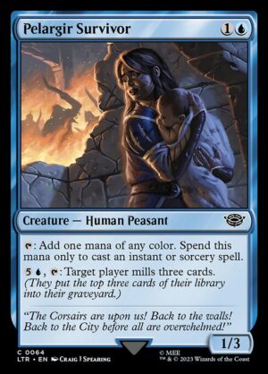 Pelargir Survivor<br /><span class="collector-number">Collector No. 64</span>