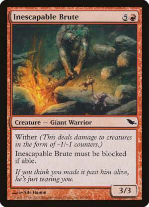 Inescapable Brute<br /><span class="collector-number">Collector No. 95</span>