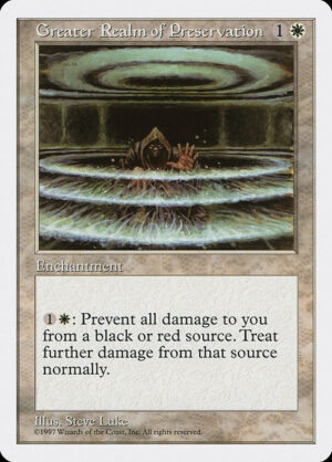 Greater Realm of Preservation<br /><span class="collector-number">Collector No. 31</span>
