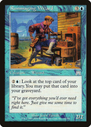 Rummaging Wizard<br /><span class="collector-number">Collector No. 110</span>