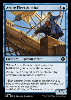 Azure Fleet Admiral<br /><span class="collector-number">Collector No. 144</span>