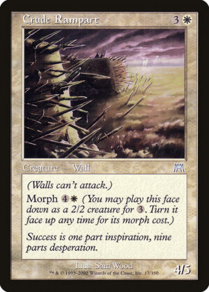 Crude Rampart<br /><span class="collector-number">Collector No. 17</span>