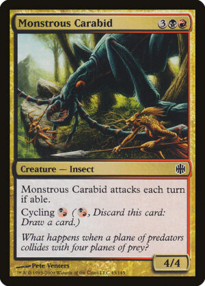 Monstrous Carabid<br /><span class="collector-number">Collector No. 43</span>