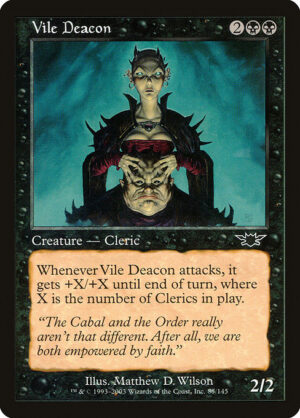 Vile Deacon<br /><span class="collector-number">Collector No. 85</span>