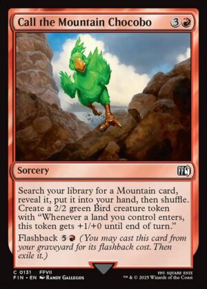 Call the Mountain Chocobo<br /><span class="collector-number">Collector No. 131</span>