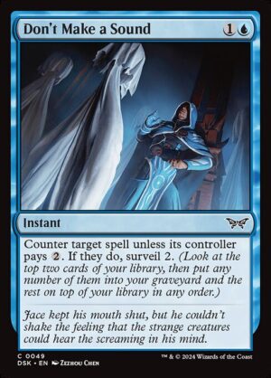 Don't Make a Sound<br /><span class="collector-number">Collector No. 49</span>