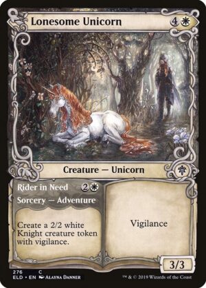 Lonesome Unicorn // Rider in Need<br /><span class="collector-number">Collector No. 276</span>