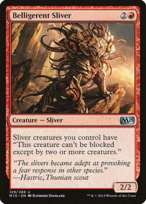 Belligerent Sliver<br /><span class="collector-number">Collector No. 129</span>