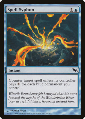 Spell Syphon<br /><span class="collector-number">Collector No. 52</span>