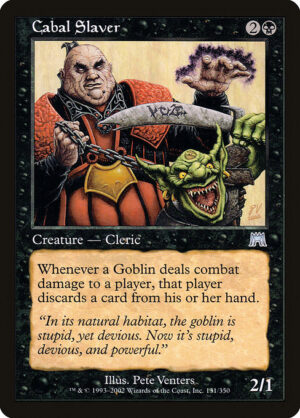 Cabal Slaver<br /><span class="collector-number">Collector No. 131</span>