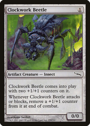 Clockwork Beetle - Foil<br /><span class="collector-number">Collector No. 153</span>