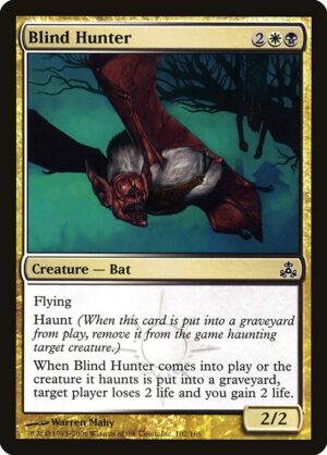 Blind Hunter<br /><span class="collector-number">Collector No. 102</span>