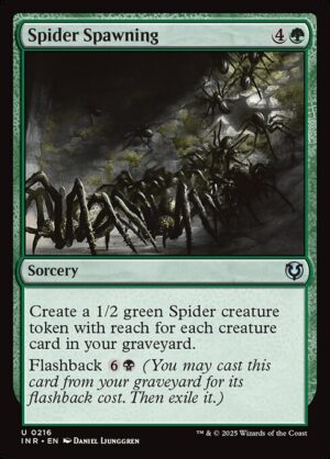 Spider Spawning<br /><span class="collector-number">Collector No. 216</span>