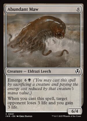 Abundant Maw<br /><span class="collector-number">Collector No. 1</span>