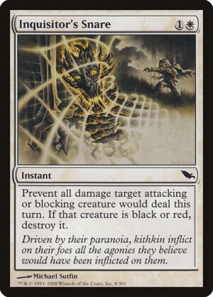Inquisitor's Snare<br /><span class="collector-number">Collector No. 8</span>