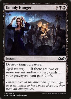 Unholy Hunger<br /><span class="collector-number">Collector No. 120</span>