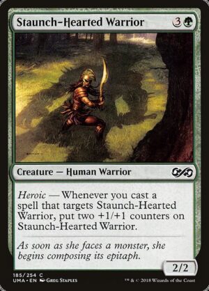 Staunch-Hearted Warrior - Foil<br /><span class="collector-number">Collector No. 185</span>