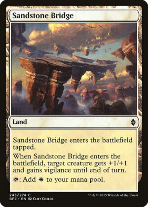Sandstone Bridge<br /><span class="collector-number">Collector No. 243</span>