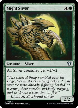 Might Sliver<br /><span class="collector-number">Collector No. 903</span>