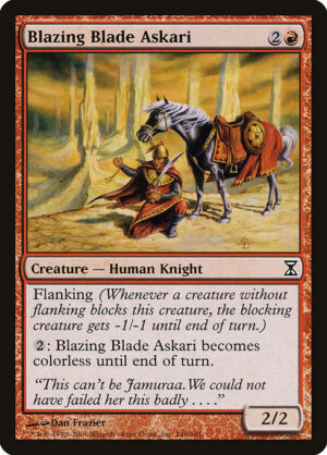 Blazing Blade Askari<br /><span class="collector-number">Collector No. 146</span>